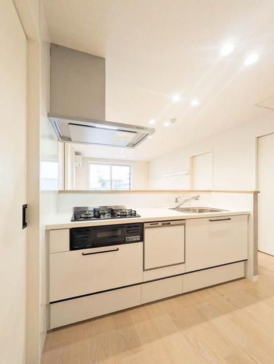 神奈川県川崎市中原区木月住吉町(マンション)の賃貸物件のキッチン