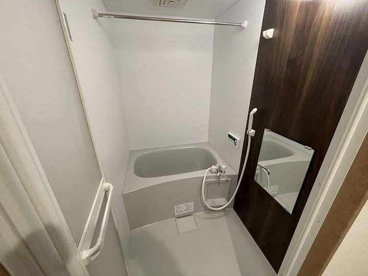 山梨県甲斐市岩森(マンション)の賃貸物件の風呂