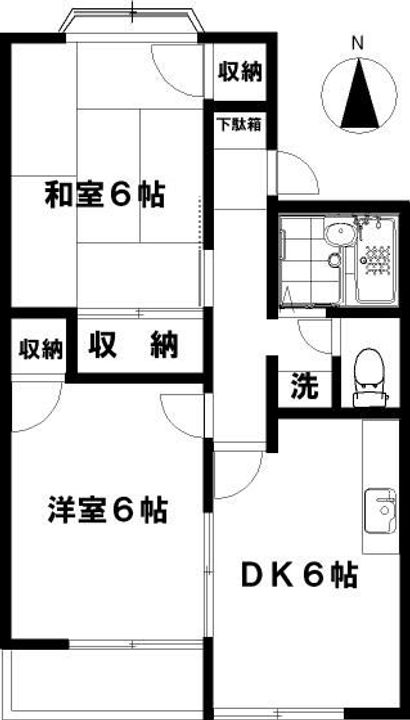 ラベンダー湘南Iの間取り