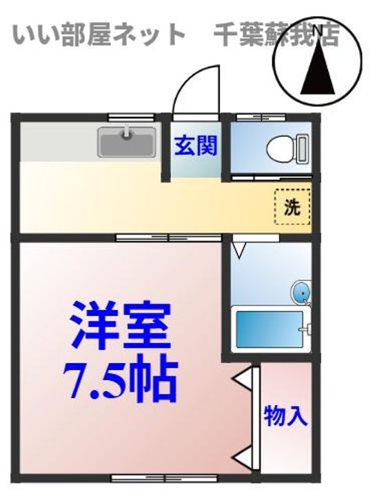 コーポ・ハイブリッチの間取り