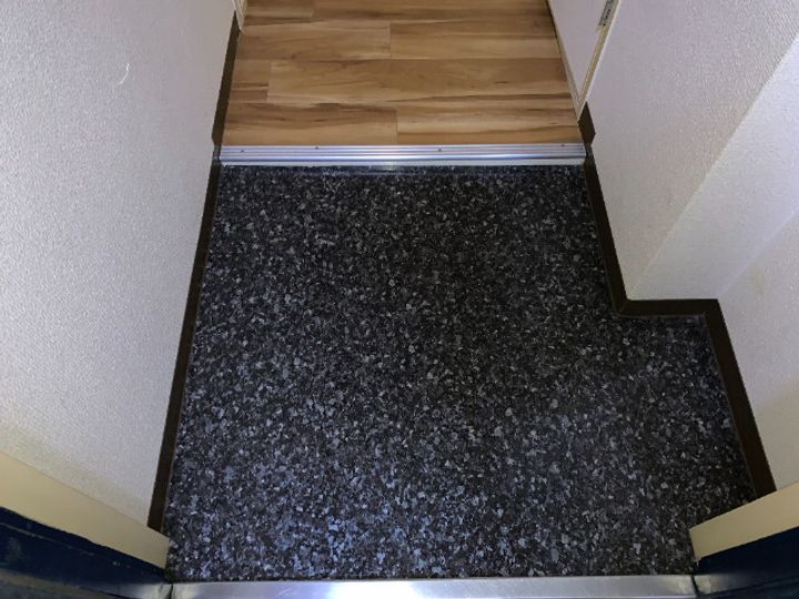 アトレーユ深江の玄関