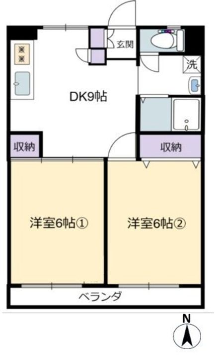 第三パークサイド羽根木の間取り