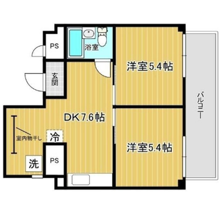 第2旭ビルの間取り