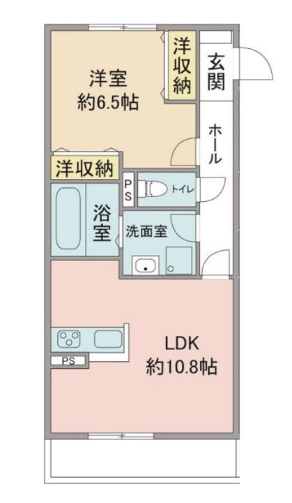 東京都日野市南平4(アパート)の賃貸物件の間取り