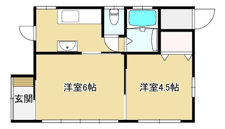 鹿児島県霧島市隼人町内山田(一戸建)の賃貸物件の間取り