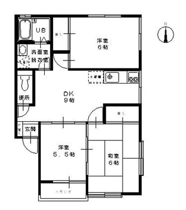 あじさいYハイツの間取り