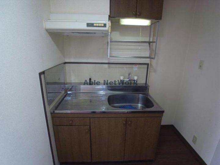 岐阜県岐阜市粟野西8(アパート)の賃貸物件のキッチン