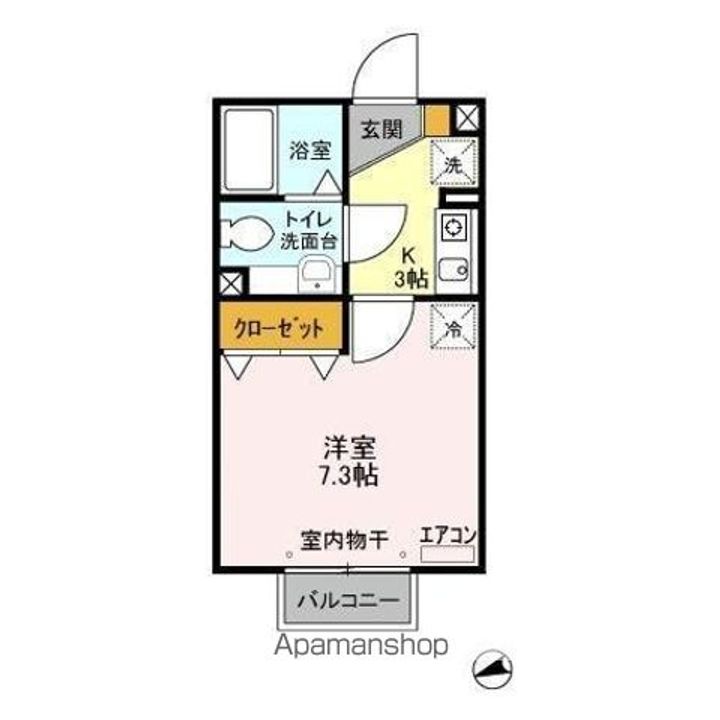 ジュネス・モナリエの間取り