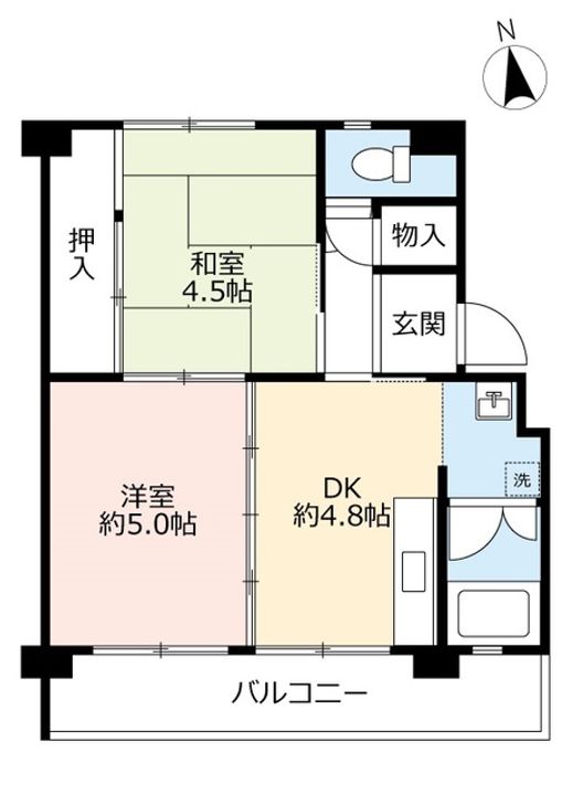 UR香里の間取り