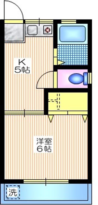 東京都世田谷区三軒茶屋2(マンション)の賃貸物件の間取り