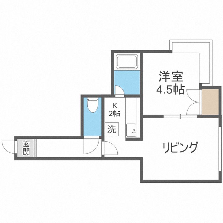 グランヒルN23の間取り