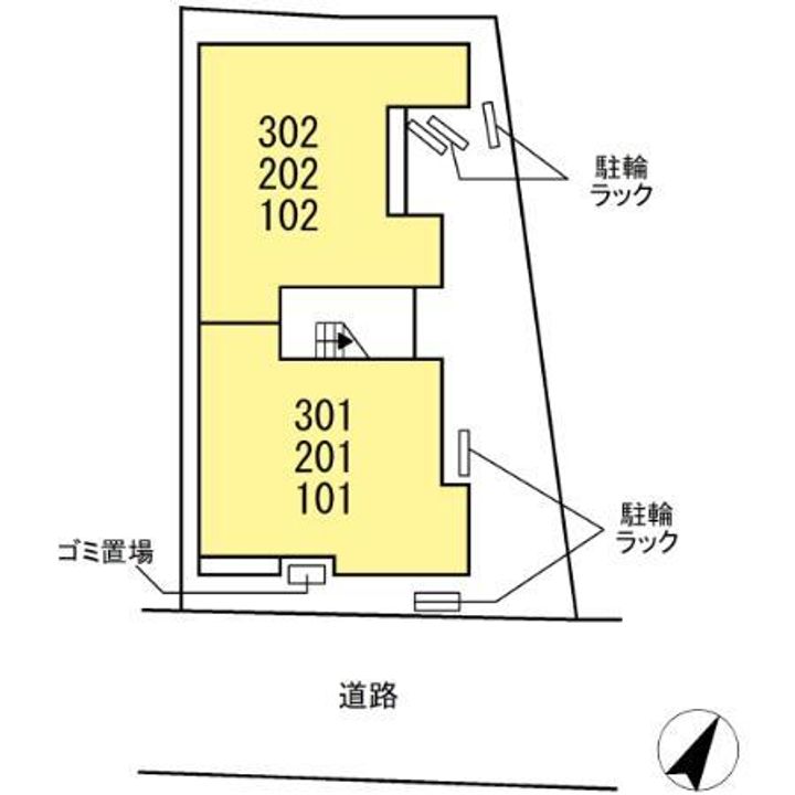 セレスティア荻窪の地図