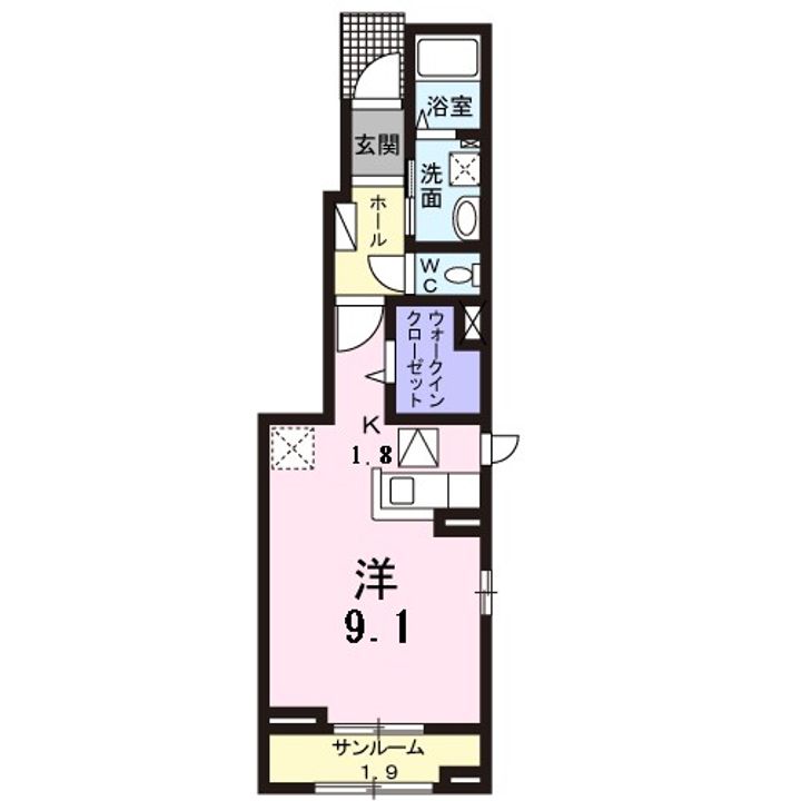 リヴェールの間取り