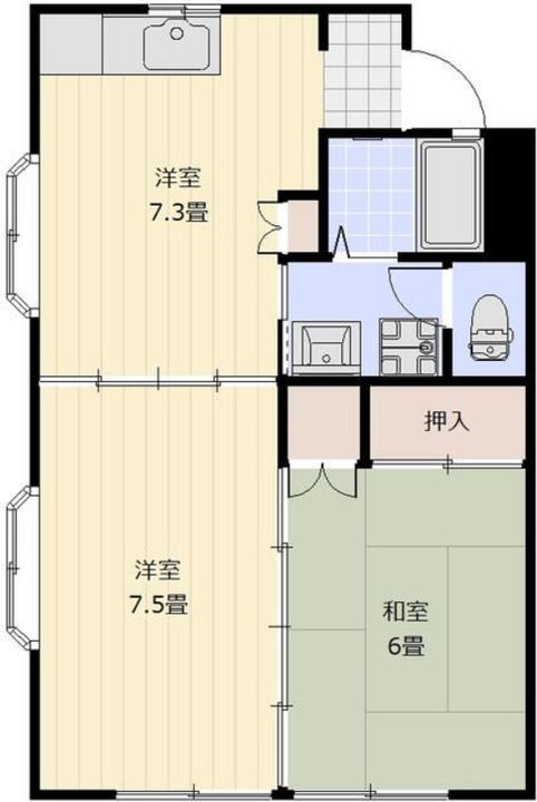 コーポロイヤルの間取り