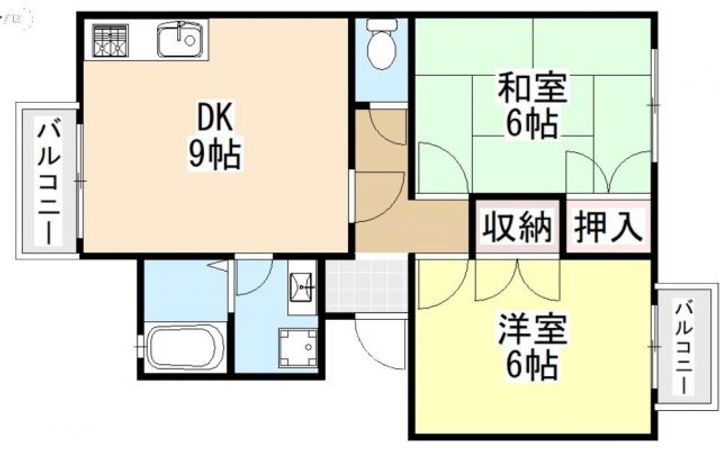 ベルサス坊城の間取り