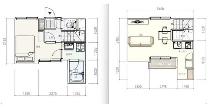 神奈川県横浜市保土ヶ谷区川島町(一戸建)の賃貸物件の間取り