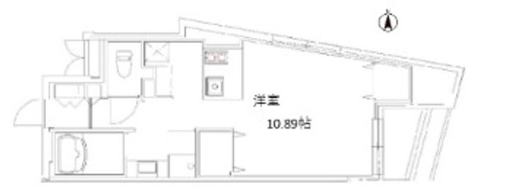 東京都千代田区神田司町2(マンション)の賃貸物件の間取り