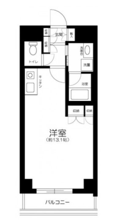 T’s garden六郷土手の間取り