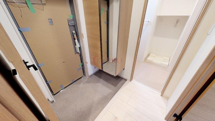 エスズイン日蒔野の玄関