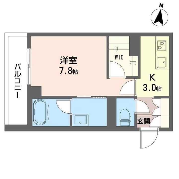 トルシーヌ下落合の間取り