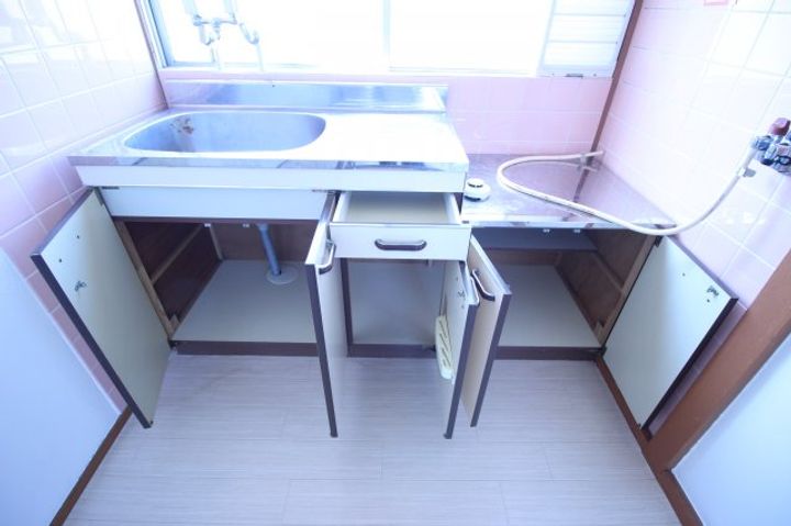 八尾マンションのキッチン