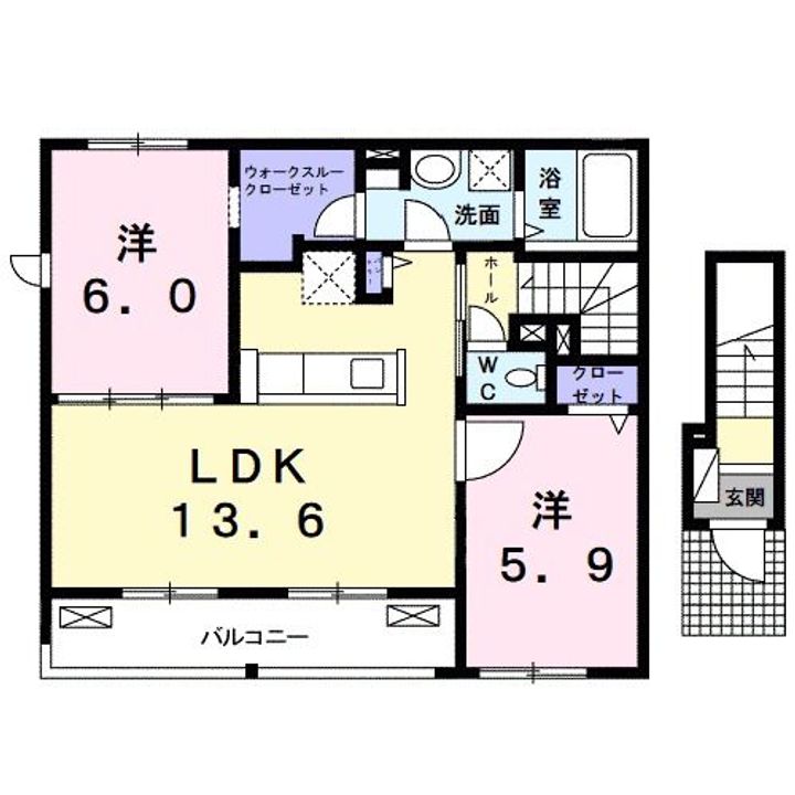 サウザンド・ワンの間取り