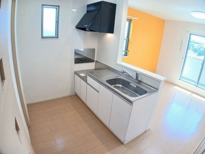 福岡県北九州市小倉南区下石田1(アパート)の賃貸物件のキッチン