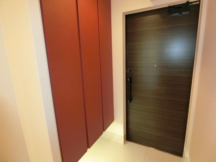 クレヴィア南麻布の玄関