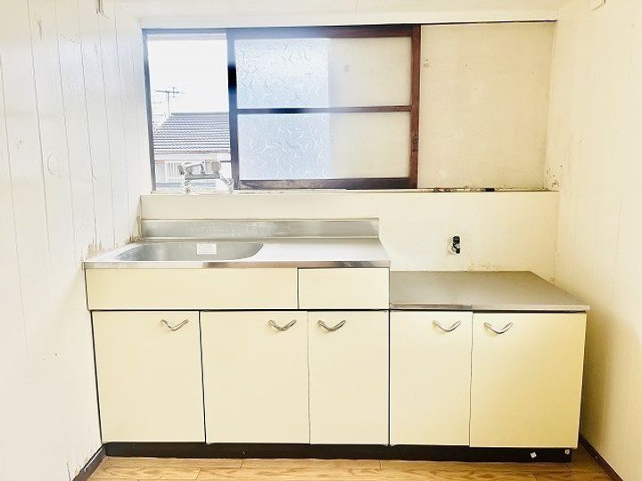 横山アパートBのキッチン