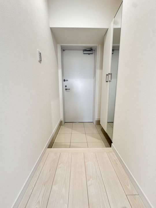 熊本県菊池郡菊陽町大字津久礼(マンション)の賃貸物件の玄関