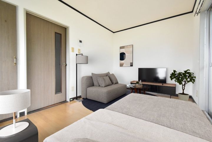 ウエストガーデンヒル B棟の居間