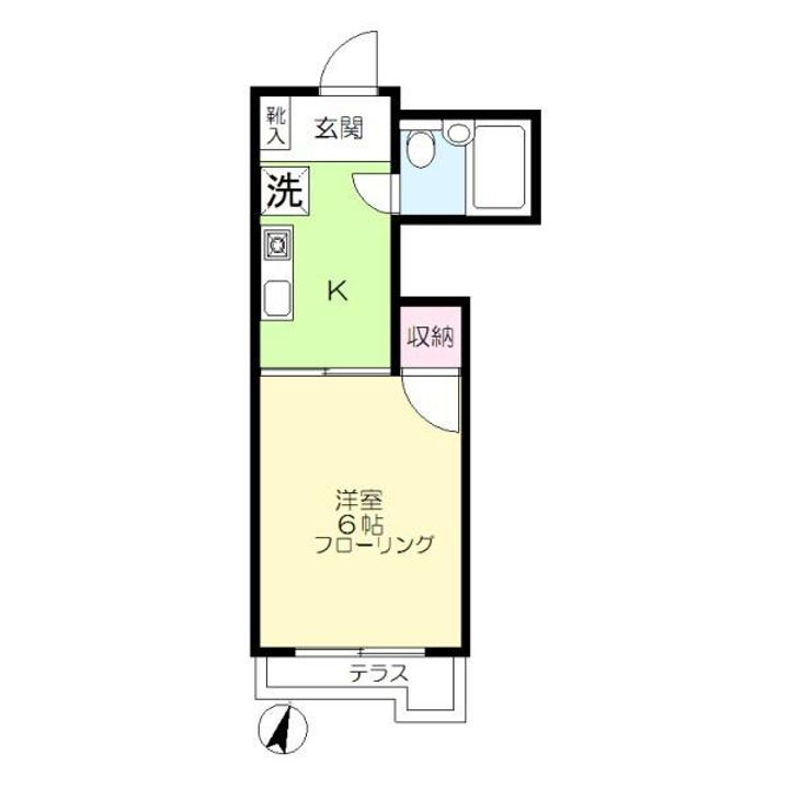 グレースマンション美郷の間取り