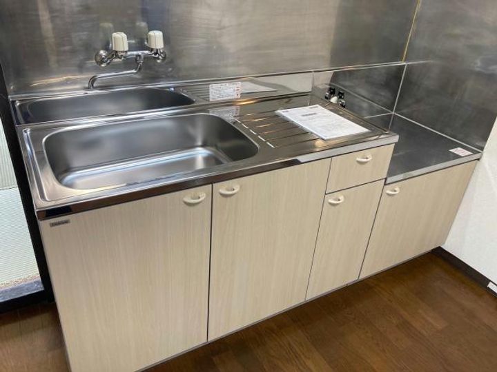 山口県岩国市錦見8(アパート)の賃貸物件のキッチン