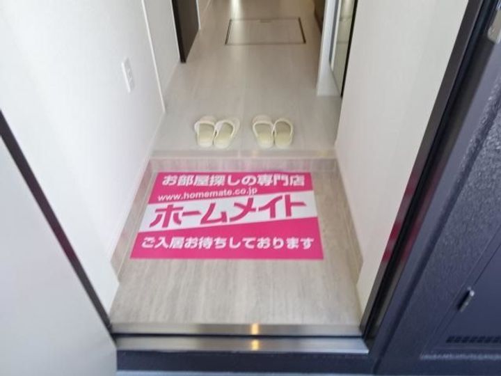 神奈川県厚木市旭町2(アパート)の賃貸物件の玄関