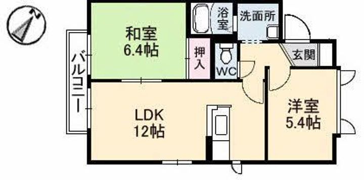 グラナーテUの間取り
