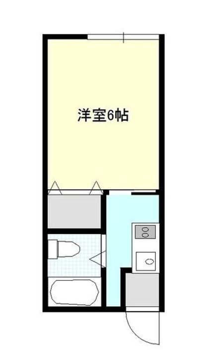 サンシティ中ノ橋の間取り