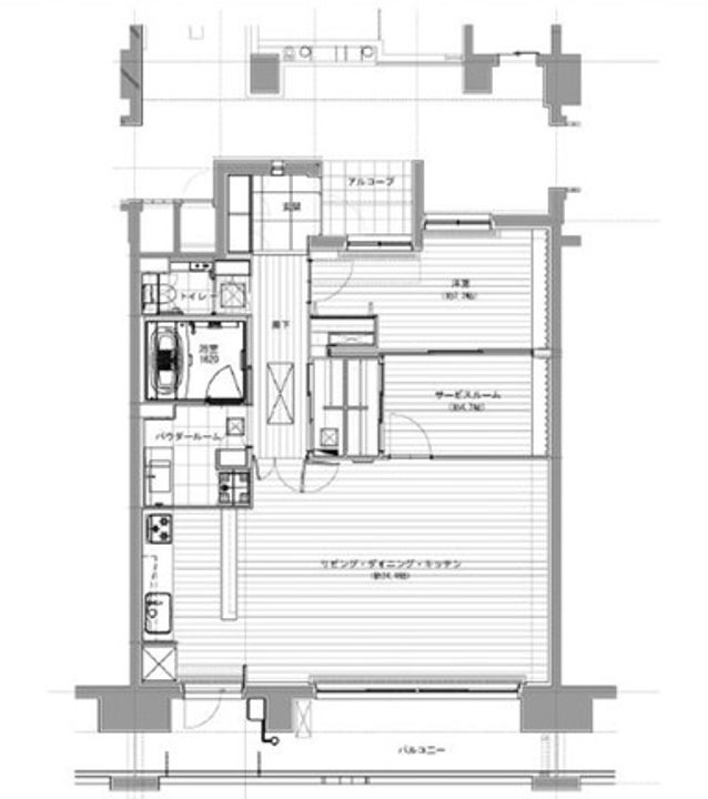 東京都世田谷区深沢2(マンション)の賃貸物件の間取り