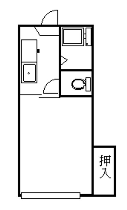 コーポヒロセの間取り