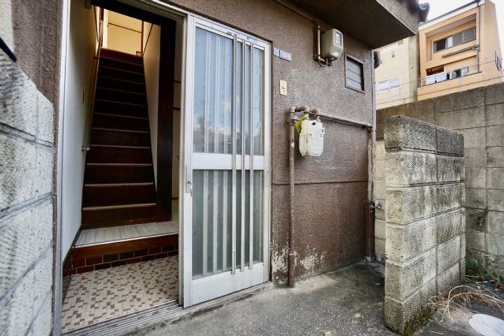 大阪府大阪市住吉区万代6(一戸建)の賃貸物件の地図