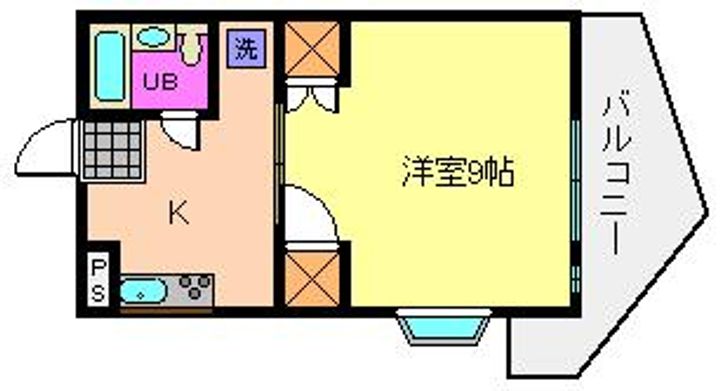 福島県郡山市開成2(アパート)の賃貸物件の間取り