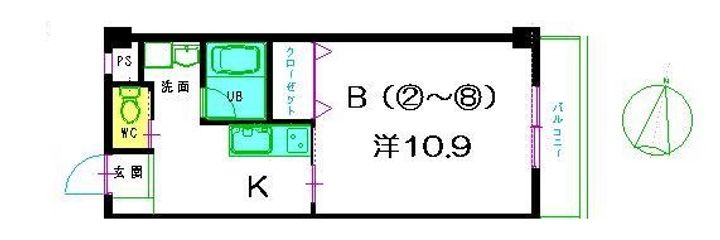 フォレストN-IIの間取り