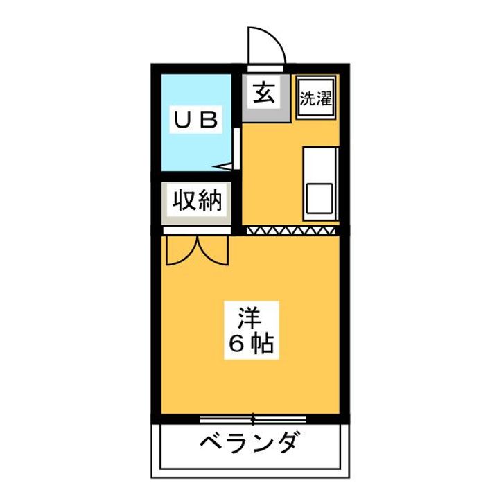 パークハイツ田倉の間取り