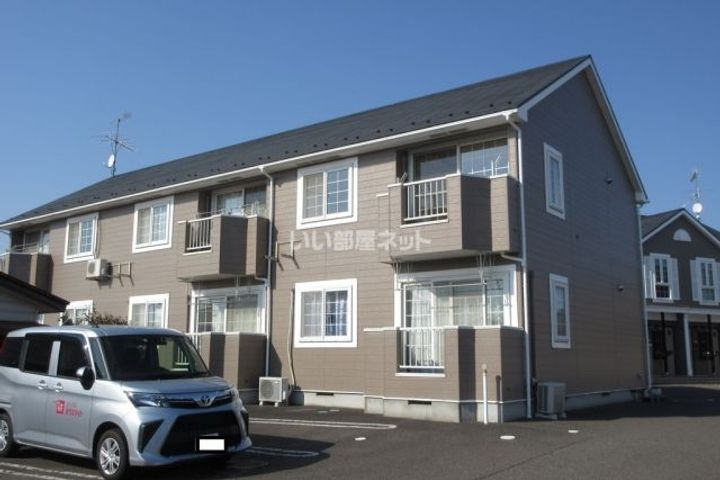 福島県郡山市喜久田町堀之内字下殿田(アパート)の賃貸物件の外観