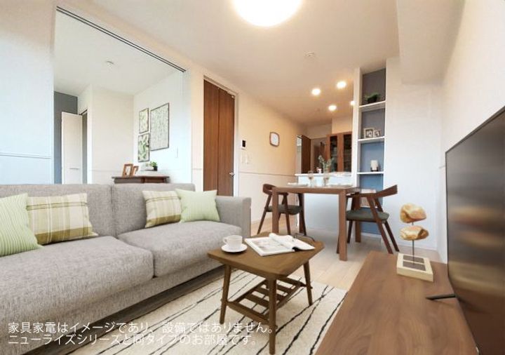 (仮)長浦駅前1丁目アパートの居間