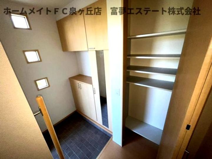 アマービレ泉ヶ丘の玄関