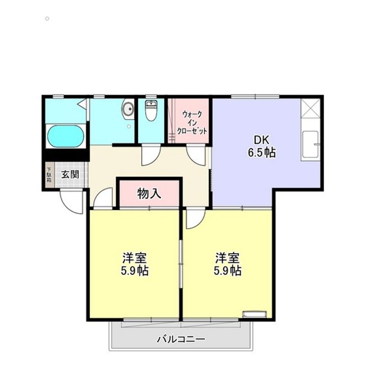フォーレス・湖西の間取り