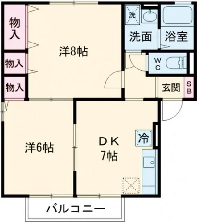 グランシャリオIの間取り
