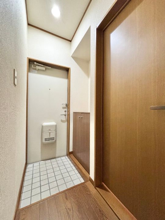 クレセール斉藤の玄関