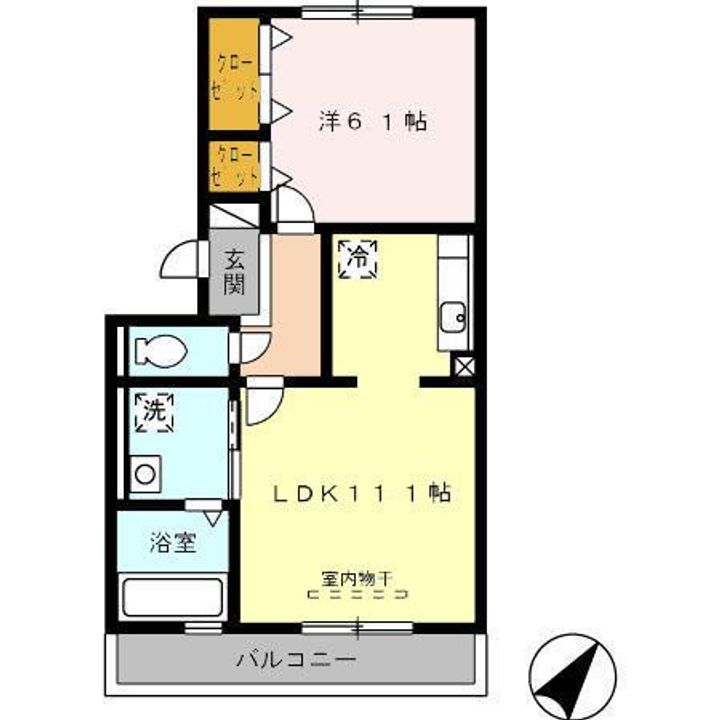コンフォールの間取り