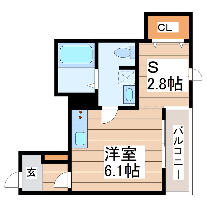 RS上杉通の間取り